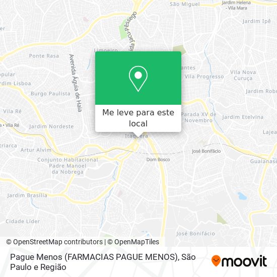 Pague Menos (FARMACIAS PAGUE MENOS) mapa
