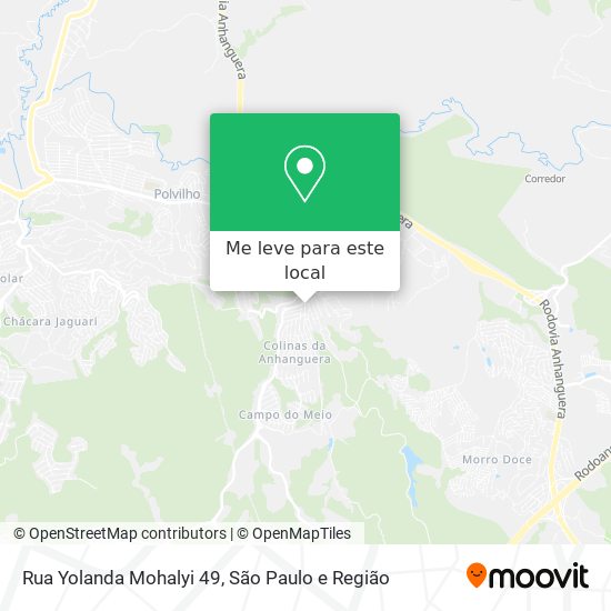 Rua Yolanda Mohalyi 49 mapa