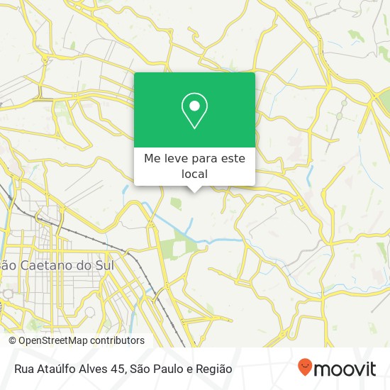 Rua Ataúlfo Alves 45 mapa