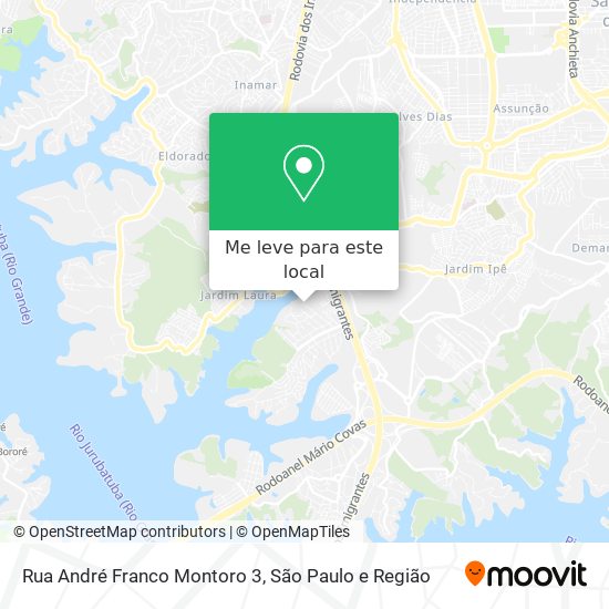 Rua André Franco Montoro 3 mapa