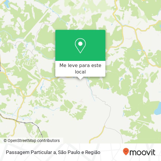 Passagem Particular a mapa