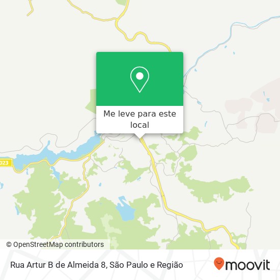 Rua Artur B de Almeida 8 mapa