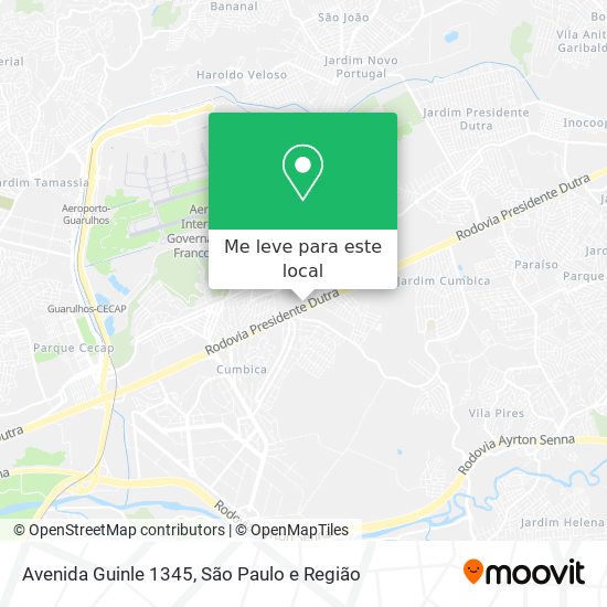 Avenida Guinle 1345 mapa