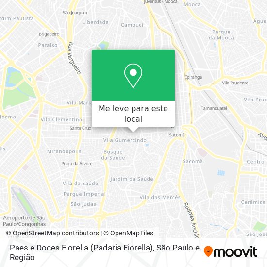Paes e Doces Fiorella (Padaria Fiorella) mapa