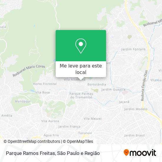 Parque Ramos Freitas mapa