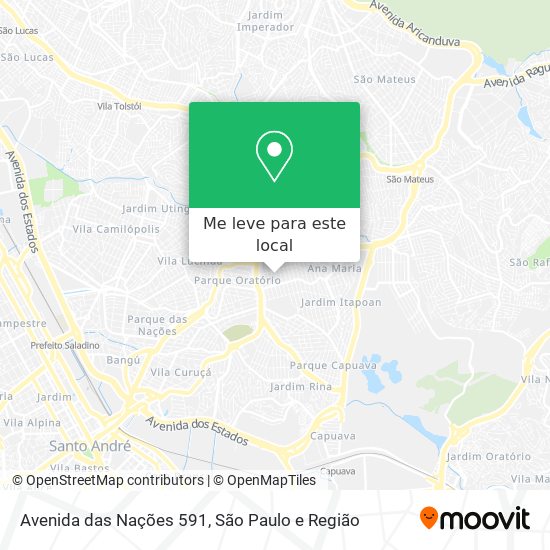 Avenida das Nações 591 mapa