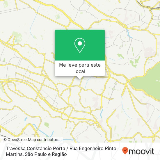 Travessa Constâncio Porta / Rua Engenheiro Pinto Martins mapa