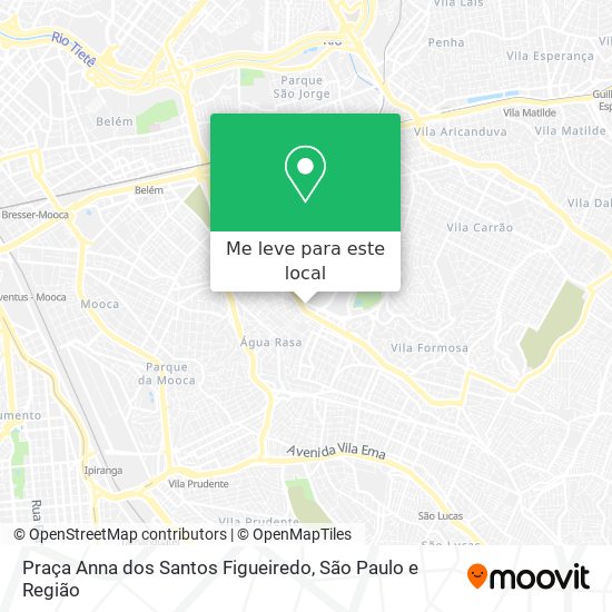 Praça Anna dos Santos Figueiredo mapa