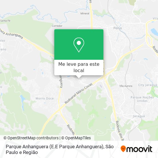 Parque Anhanguera (E.E Parque Anhanguera) mapa