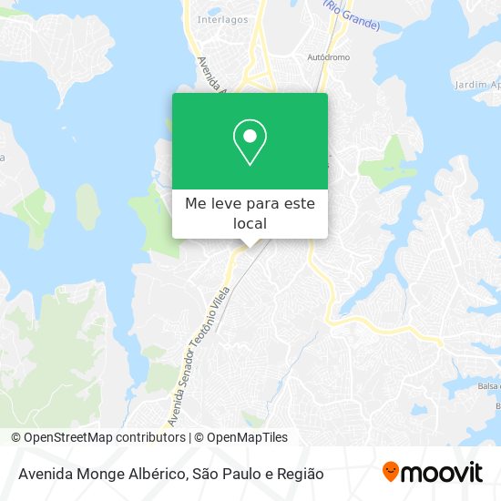 Avenida Monge Albérico mapa