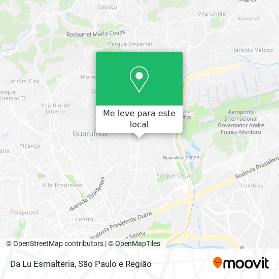 Da Lu Esmalteria mapa