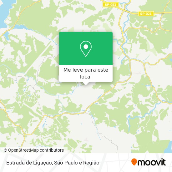 Estrada de Ligação mapa