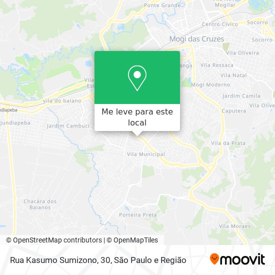 Rua Kasumo Sumizono, 30 mapa