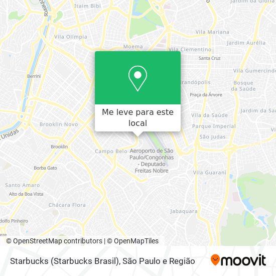 Starbucks (Starbucks Brasil) mapa