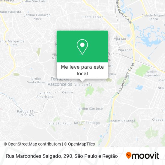 Rua Marcondes Salgado, 290 mapa
