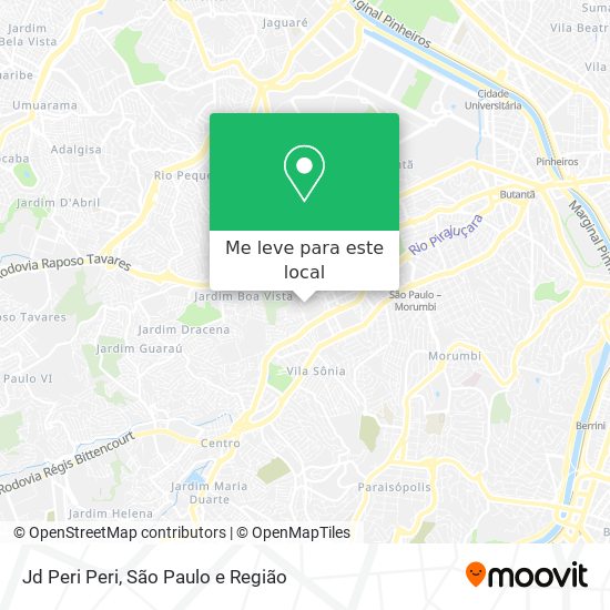 Jd Peri Peri mapa