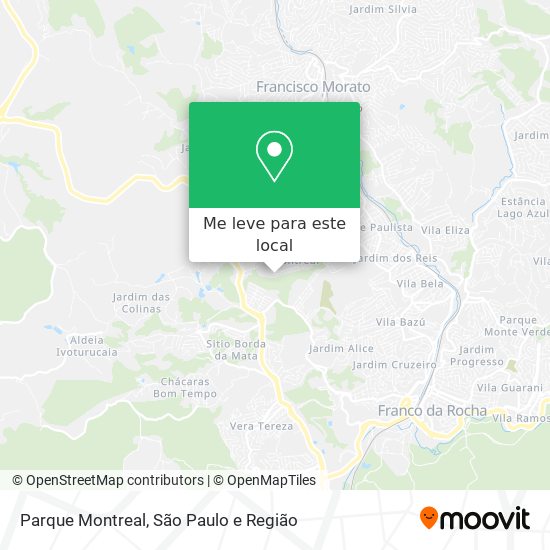 Parque Montreal mapa