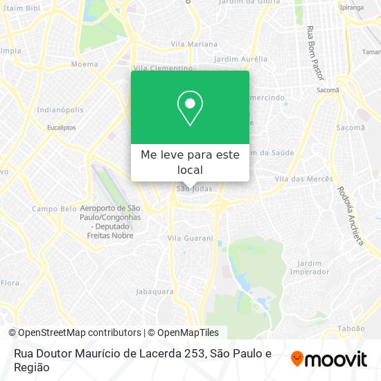 Rua Doutor Maurício de Lacerda 253 mapa