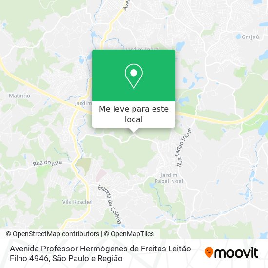 Avenida Professor Hermógenes de Freitas Leitão Filho 4946 mapa