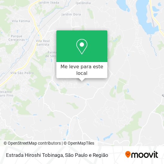 Estrada Hiroshi Tobinaga mapa