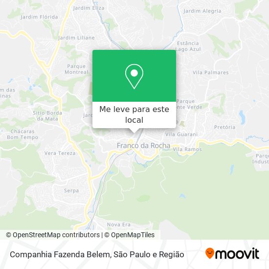 Companhia Fazenda Belem mapa