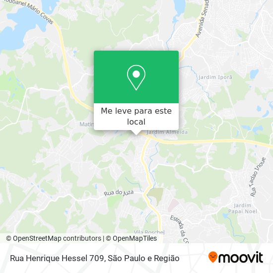 Rua Henrique Hessel 709 mapa