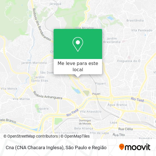 Cna (CNA Chacara Inglesa) mapa