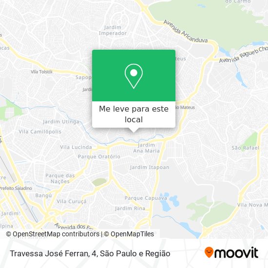 Travessa José Ferran, 4 mapa