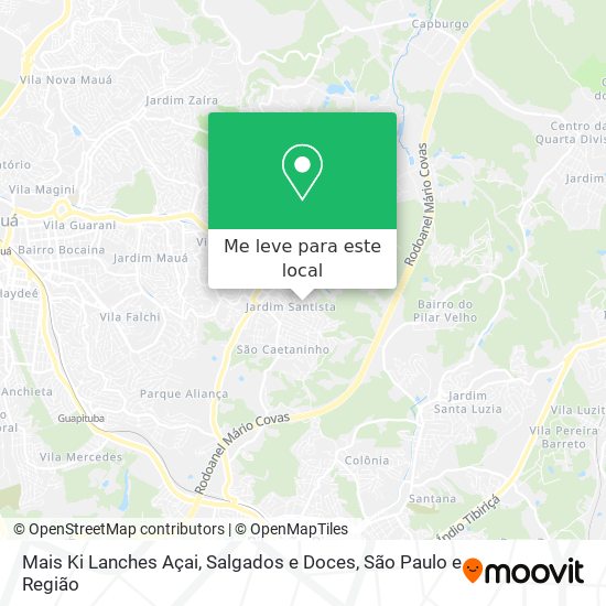 Mais Ki Lanches Açai, Salgados e Doces mapa