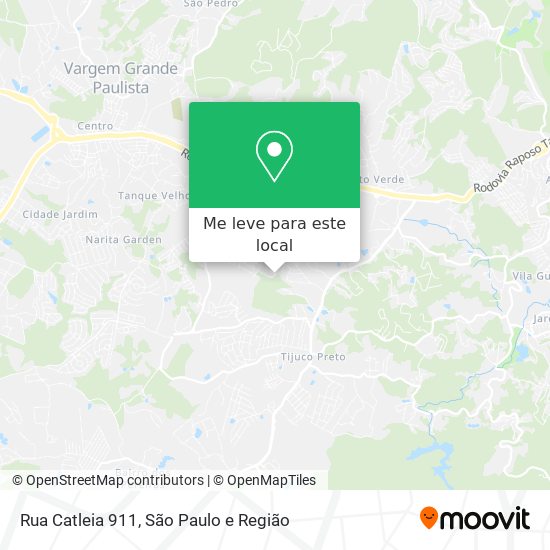 Rua Catleia 911 mapa