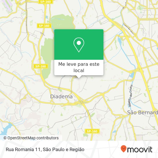 Rua Romania 11 mapa