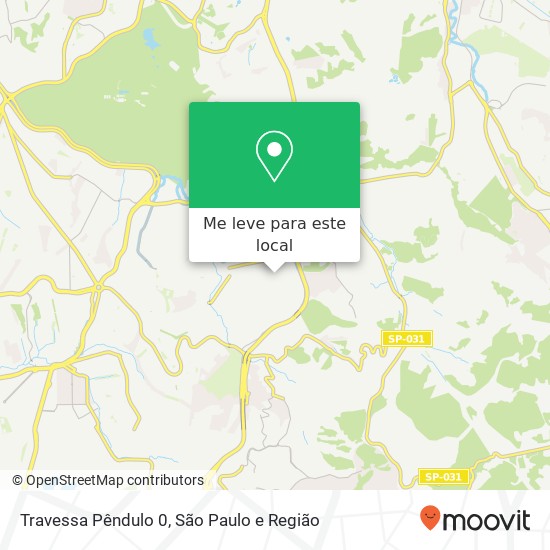 Travessa Pêndulo 0 mapa