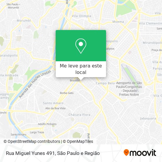 Rua Miguel Yunes 491 mapa