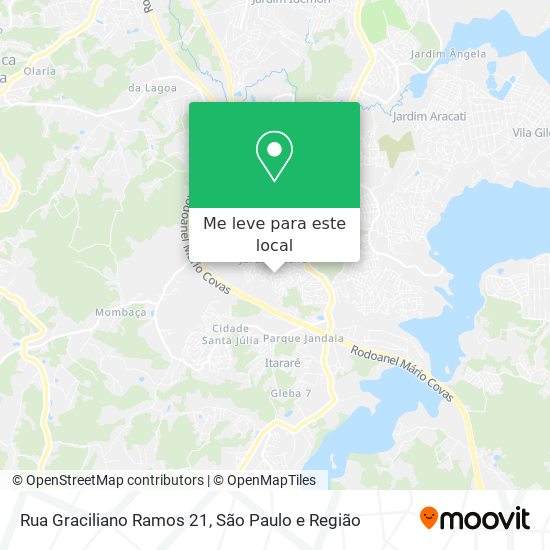 Rua Graciliano Ramos 21 mapa