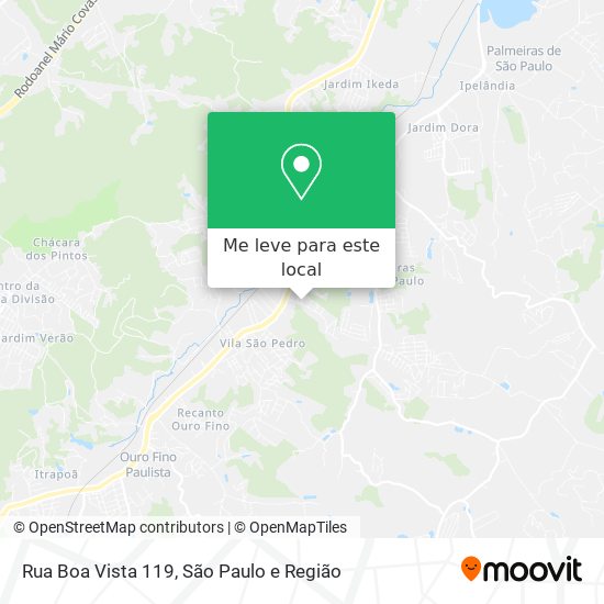 Rua Boa Vista 119 mapa