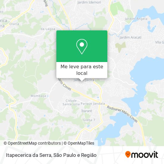 Itapecerica da Serra mapa