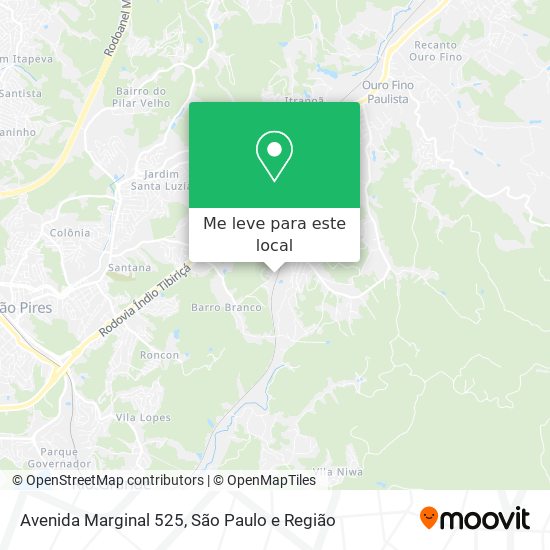 Avenida Marginal 525 mapa