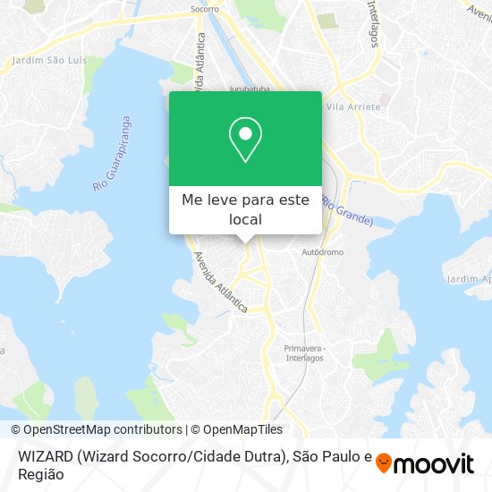 WIZARD (Wizard Socorro / Cidade Dutra) mapa