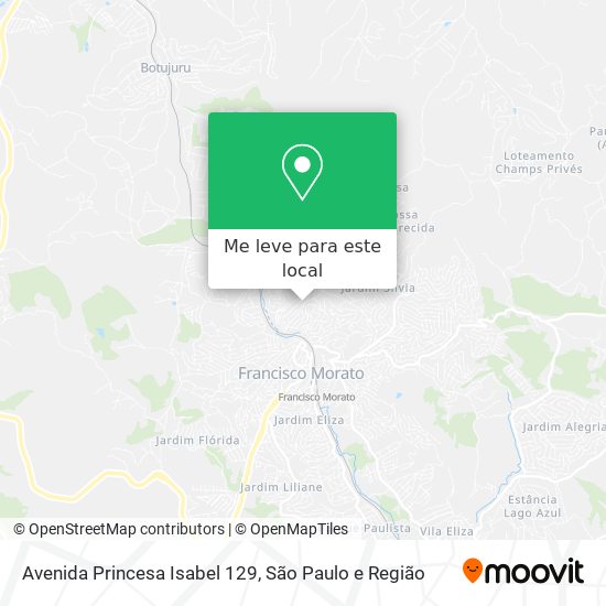 Avenida Princesa Isabel 129 mapa