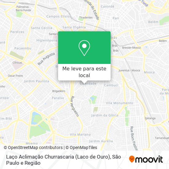 Laço Aclimação Churrascaria (Laco de Ouro) mapa