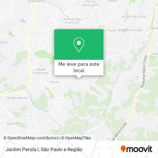 Jardim Perola I mapa