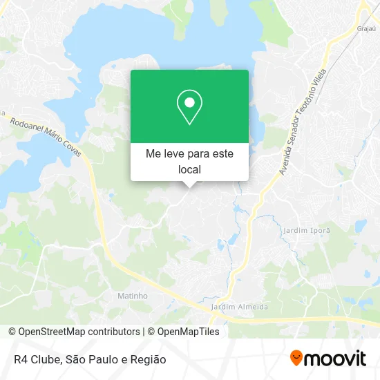 R4 Clube mapa