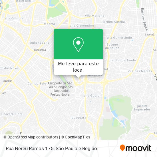 Rua Nereu Ramos 175 mapa