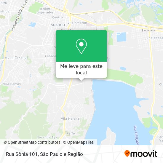 Rua Sônia 101 mapa