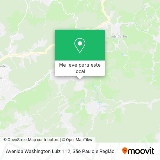 Avenida Washington Luiz 112 mapa
