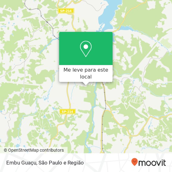 Embu Guaçu mapa