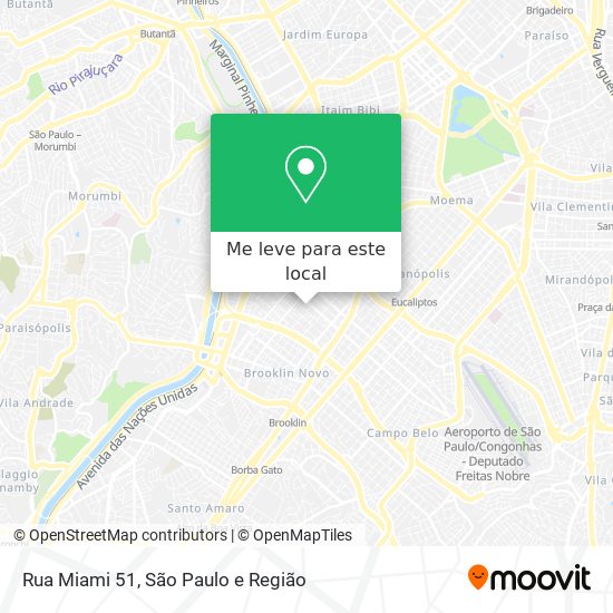 Rua Miami 51 mapa