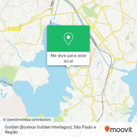 Golden (Bovinus Golden Interlagos) mapa