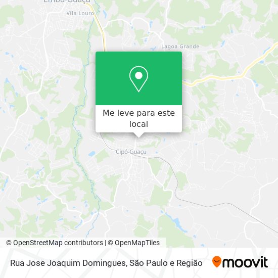 Rua Jose Joaquim Domingues mapa