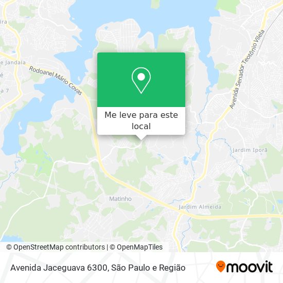 Avenida Jaceguava 6300 mapa